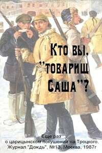 Кто вы, «товарищ Саша»?